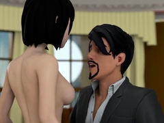 Stepdad cum inside stepdaughter – 3D Taboo Hentai